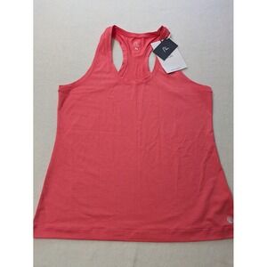 Rhoback Women Top Sz XL HIIT Tech Tank Color Watermelon Hot Pink Racerback Sac‎